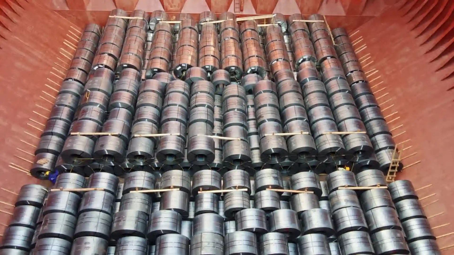 Top view of cargo survey – Mercury Marine Services